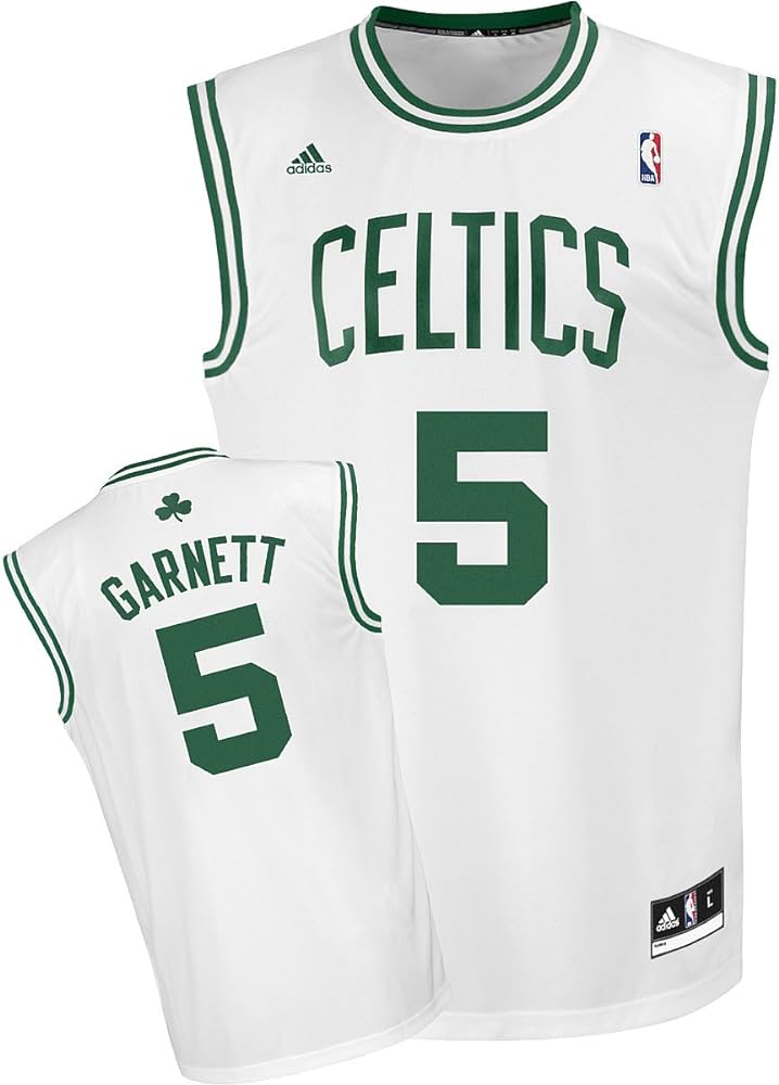 Camiseta nba de Garnett Celtics Blanco
